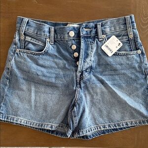 Free people jean shorts size 25